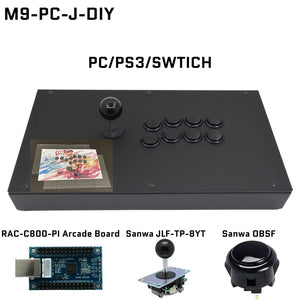 FightBox M9 Arcade Joystick FightStick Game Controller for PC/PS/XBOX/SWITCH