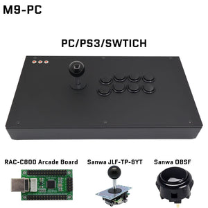 FightBox M9 Arcade Joystick FightStick Game Controller for PC/PS/XBOX/SWITCH