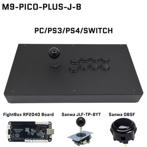 FightBox M9 Arcade Joystick FightStick Game Controller for PC/PS/XBOX/SWITCH