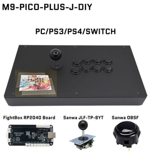 FightBox M9 Arcade Joystick FightStick Game Controller for PC/PS/XBOX/SWITCH