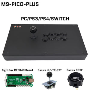 FightBox M9 Arcade Joystick FightStick Game Controller for PC/PS/XBOX/SWITCH