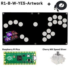 FightBox R1-B Arcade Game Mixed Analog Digital Controller