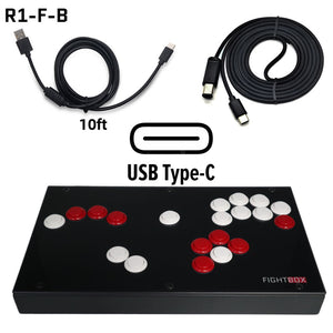 FightBox R1-F Arcade Game Mixed Analog Digital Controller