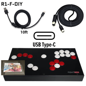 FightBox R1-F Arcade Game Mixed Analog Digital Controller