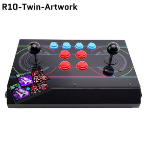 FightBox R10-Twin Arcade Twin Stick Dual Joystick Controller For