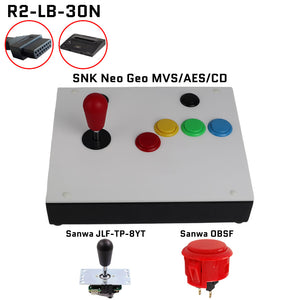 FightBox R2 Arcade Fight Stick Game Controller for SNK Neo Geo MVS/AES/CD