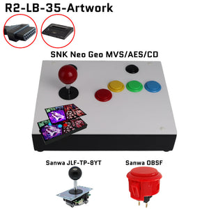 FightBox R2 Arcade Fight Stick Game Controller for SNK Neo Geo MVS/AES/CD
