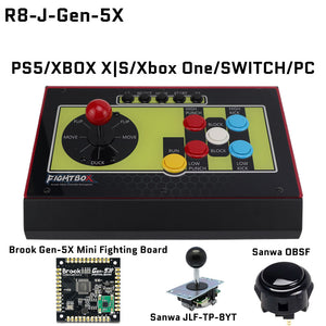 FightBox R8-J Mortal Kombat Arcade Fight Stick Game Controller Japanes ...