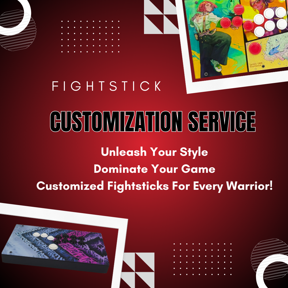 Custom Fight Box FightBox Customization Arcade Game Controller - FightBoxArcade