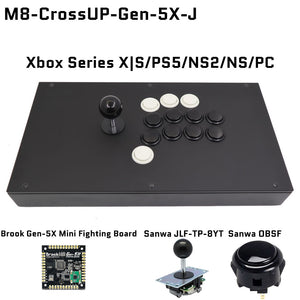 FightBox M8-CrossUP Arcade Joystick Game Controller