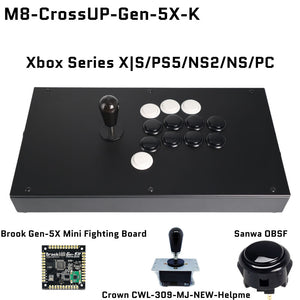 FightBox M8-CrossUP Arcade Joystick Game Controller