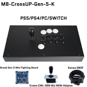 FightBox M8-CrossUP Arcade Joystick Game Controller