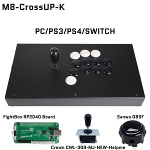 FightBox M8-CrossUP Arcade Joystick Game Controller