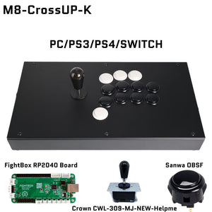 FightBox M8-CrossUP Arcade Joystick Game Controller