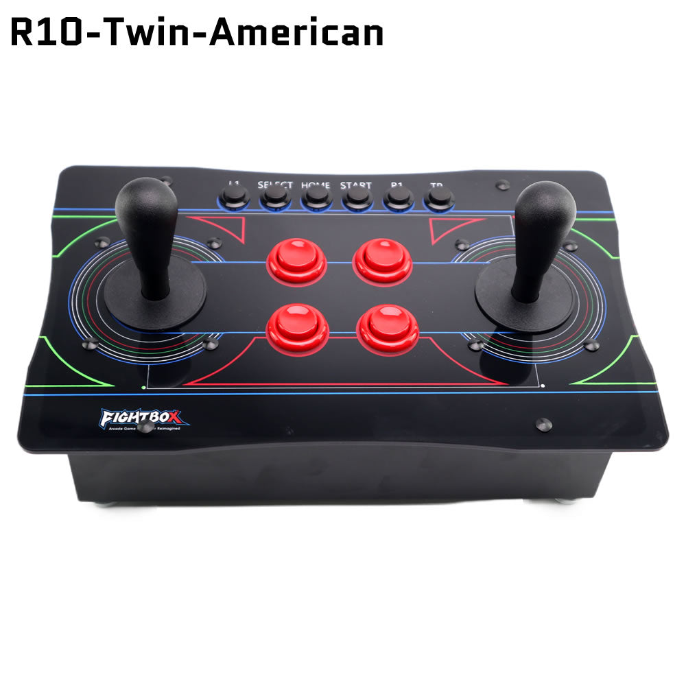 FightBox R10-Twin Arcade Twin Stick Dual Joystick Controller