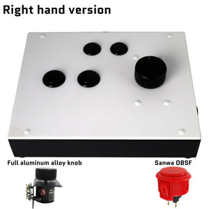 FightBox R5 USB Arcade Game Spinner Controller For MAME RetroArch Raspberry Pi PC