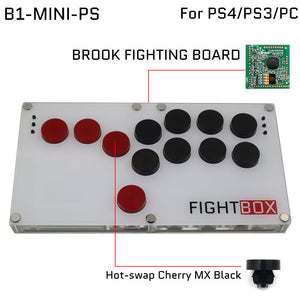 FightBox B1-MINI All Button Leverless Arcade Game Controller for PC/PS/SWITCH