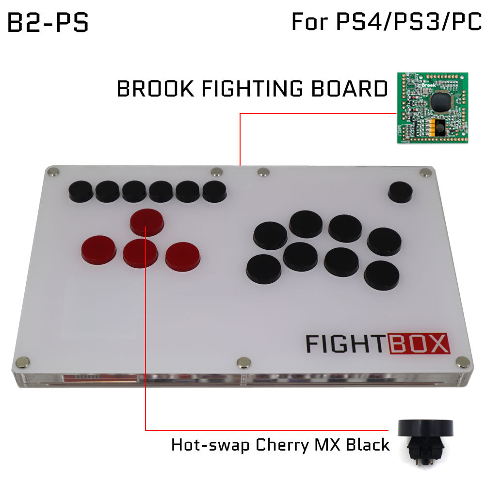 FightBox B2 Arcade Game Controller for PC/SWITCH/PS3/PS4/PS5