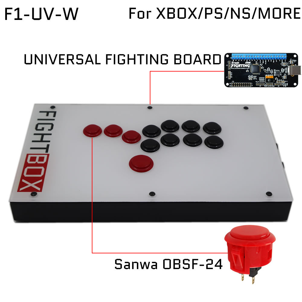 FightBox F1 Arcade Game Controller for PC/PS/XBOX/SWITCH