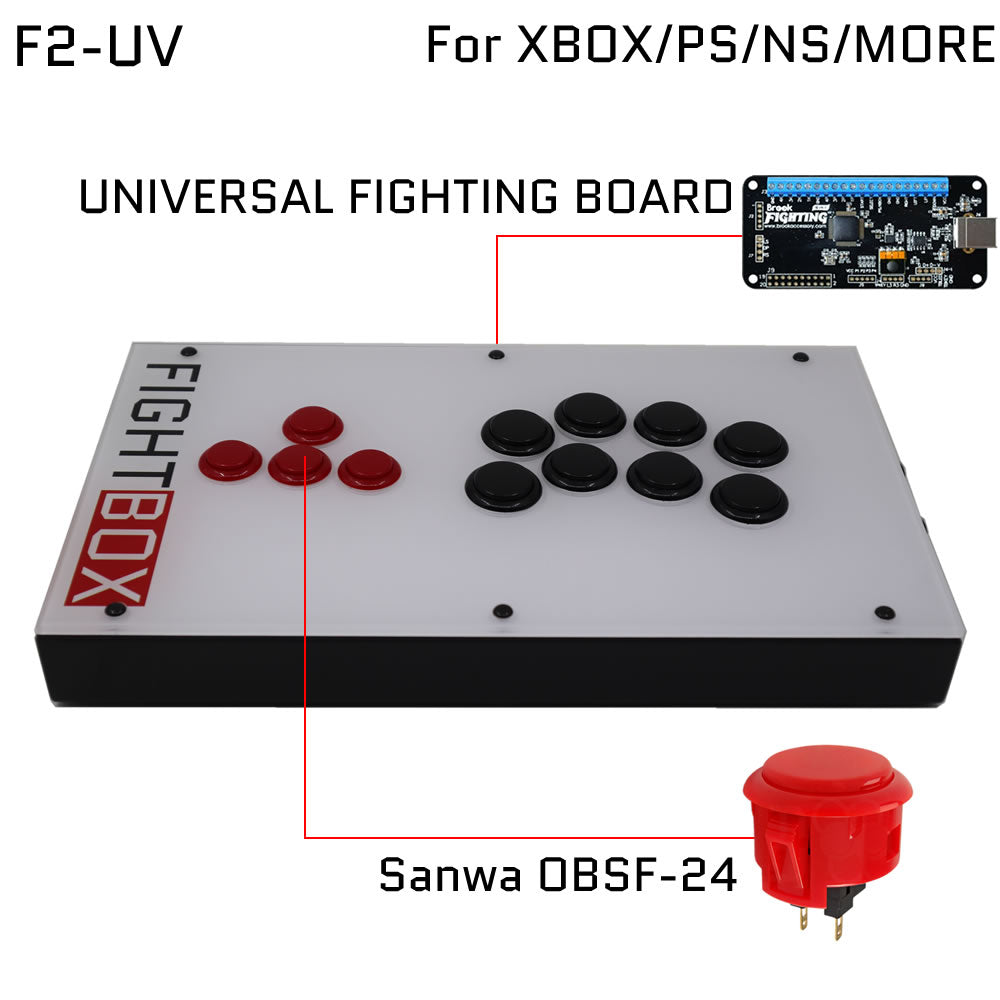 Fightbox FightBox F2 Arcade Game Controller for PC/PS/XBOX/SWITCH – FightBoxArcade