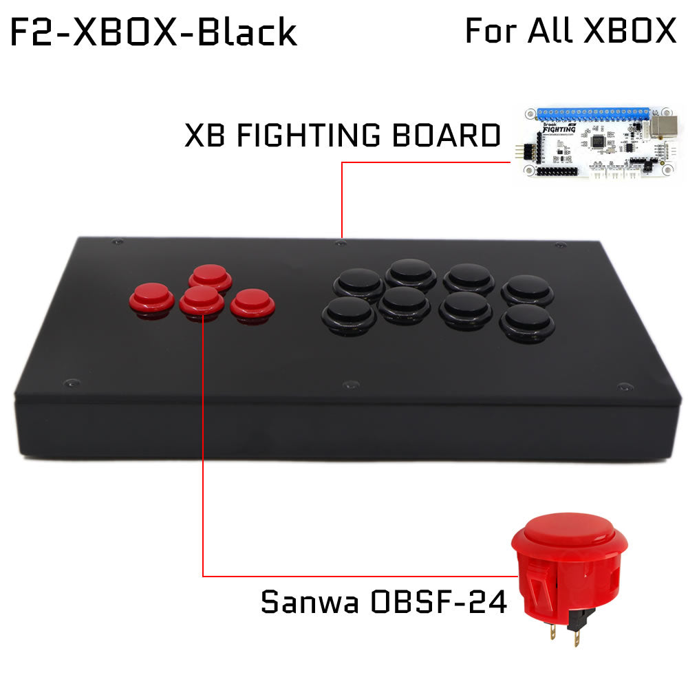 FightBox F2 Arcade Game Controller for PC/PS/XBOX/SWITCH