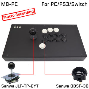 FightBox M8-PC Arcade Game Controller For PC/PS/SWITCH