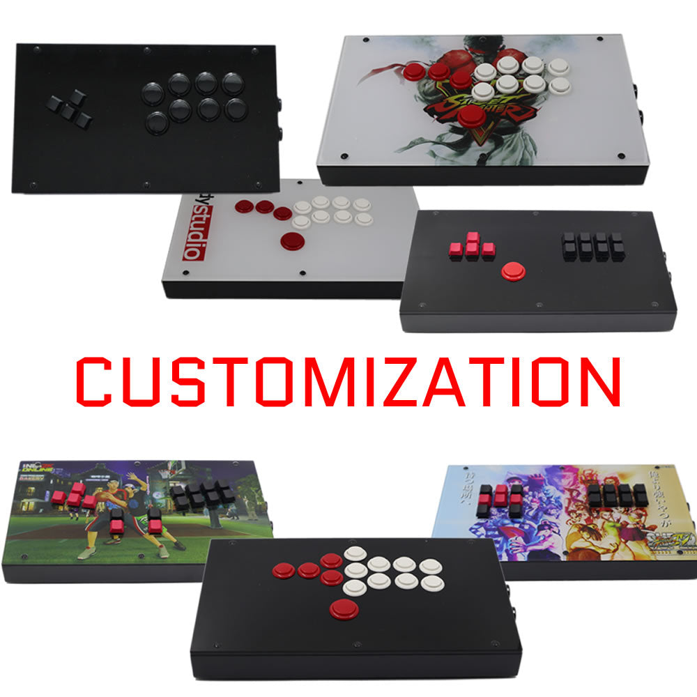 FightBox Customization Arcade Controller All-button fighting game controller hitbox case mixbox case